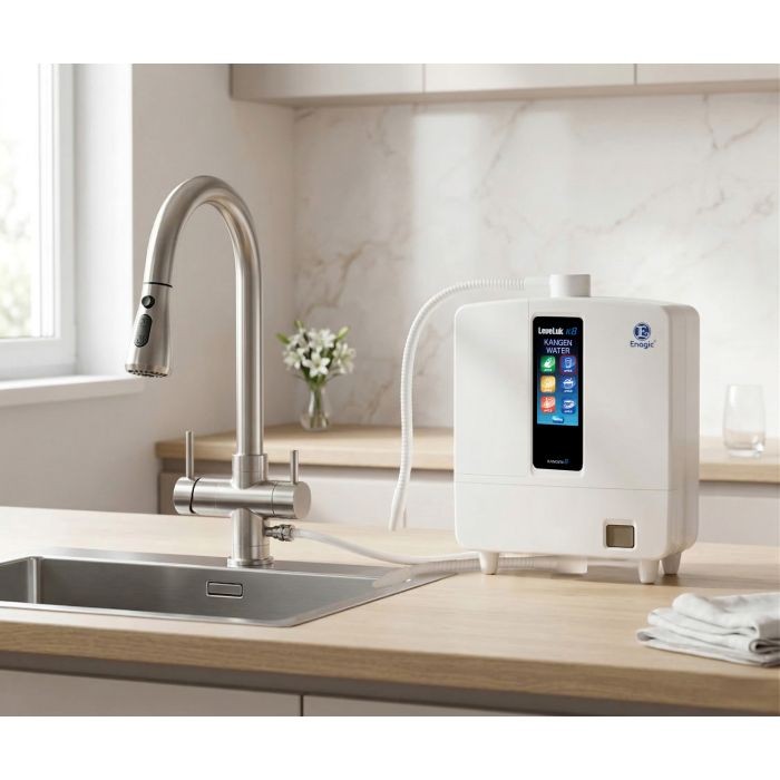 Enagic Kangen Leveluk Kitchen Faucet Integrated Easy Install High Spout NEW