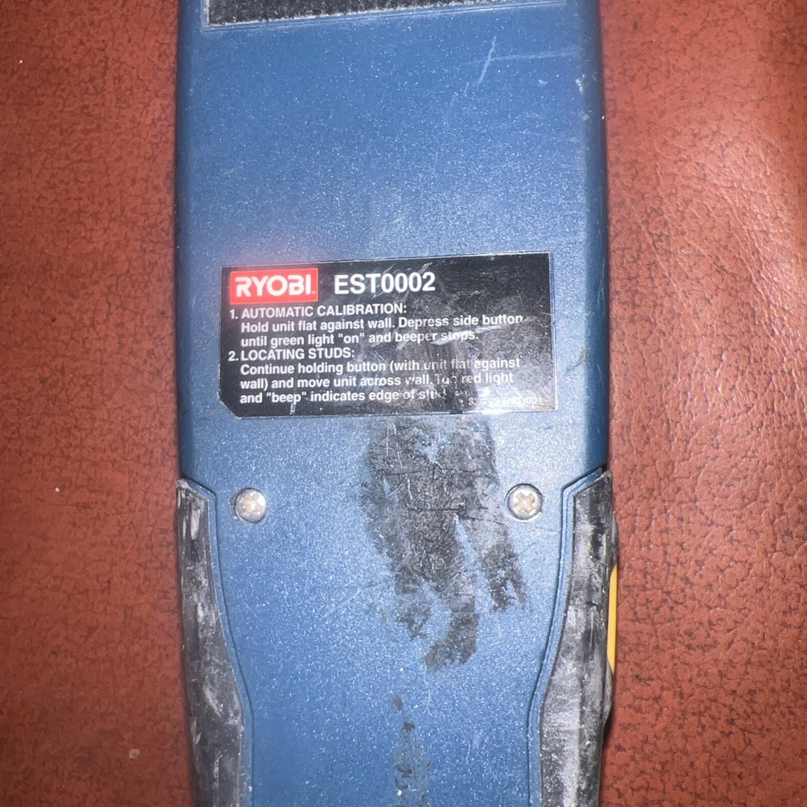 Ryobi Studtech Stud Finder Wall Scanner Detector Electronic Tool Est0002