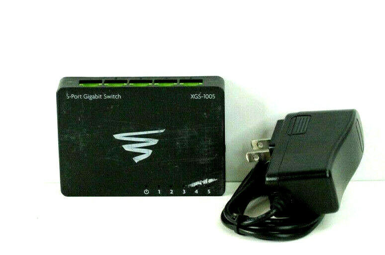 Luxul XGS-1005 5-Port Gigabit Ethernet Desktop Switch h716