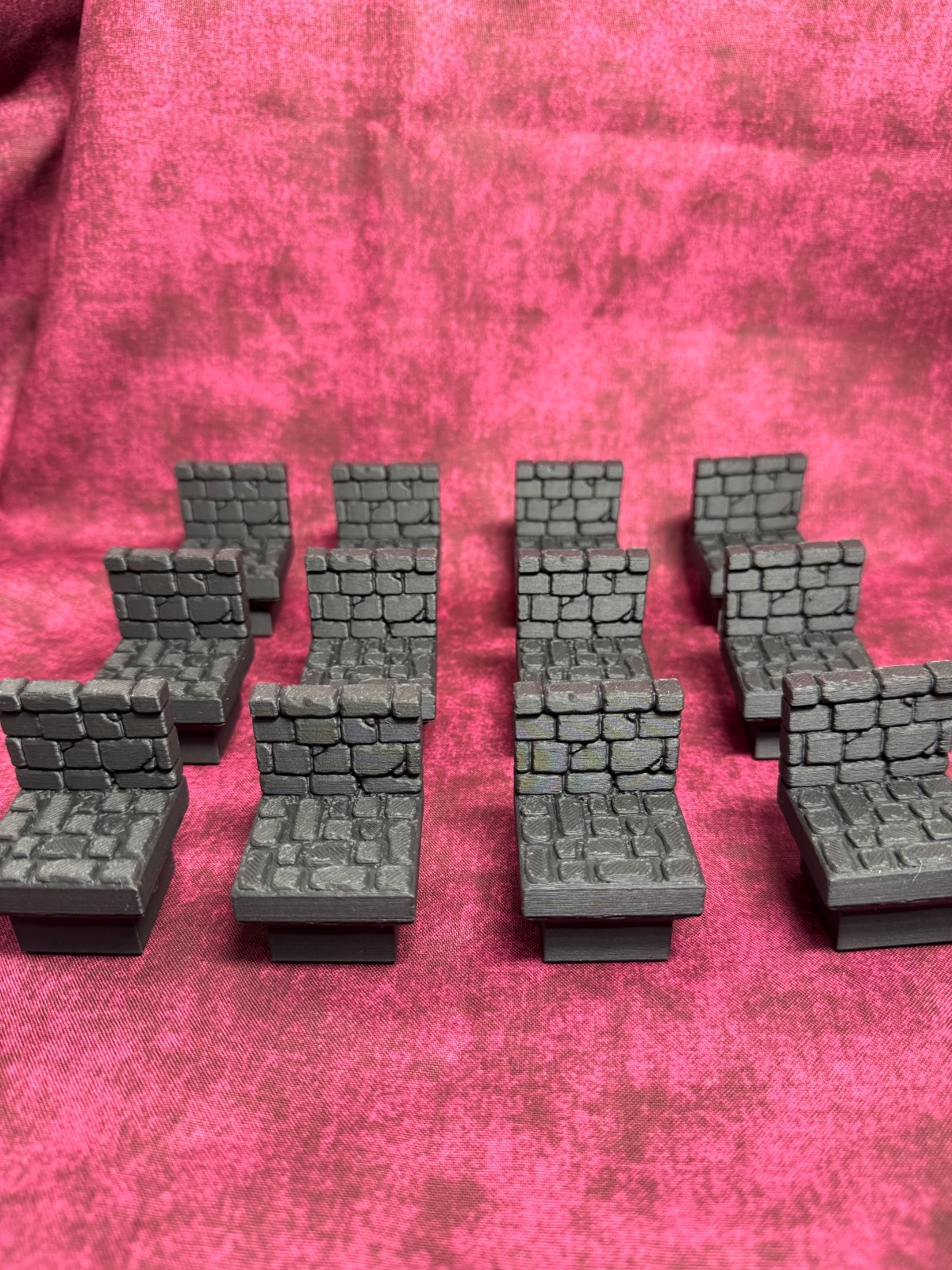 Dungeons & Dragons RPG Tabletop Dungeon Terrain Tiles Blocks Modular Starter Set