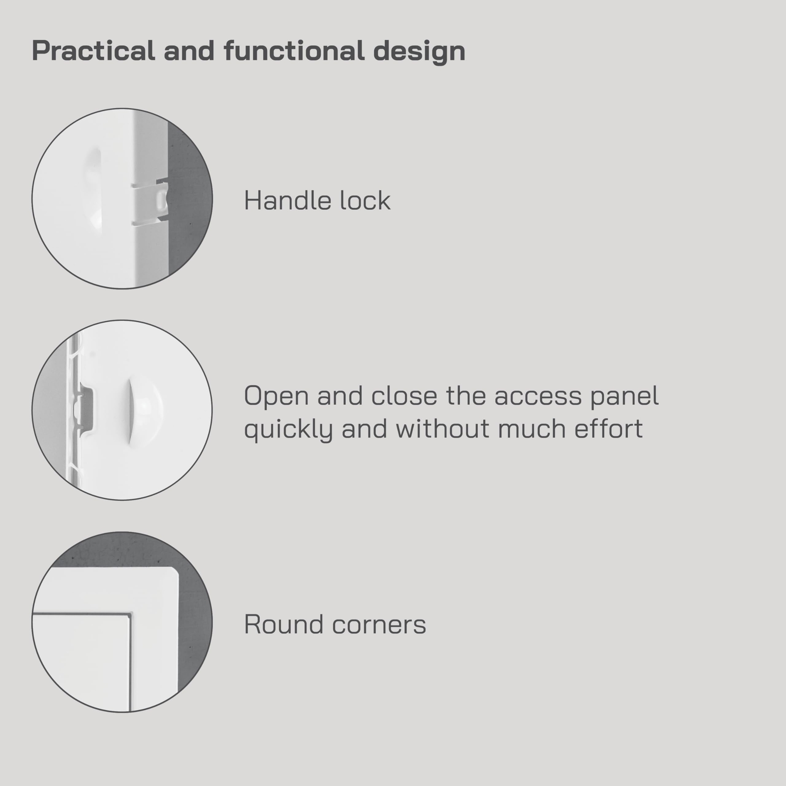 10 x 12 Inch Metal Access Panel - Easy Access Doors - Access Panel for Dr