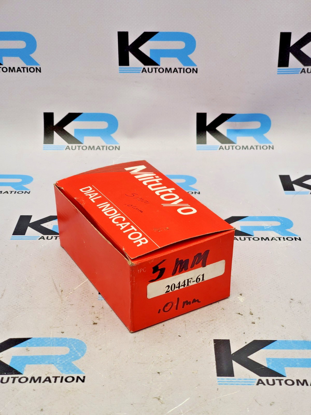 NEW Mitutoyo 2044F-61 Dial Indicator 0-5mm Measuring Range