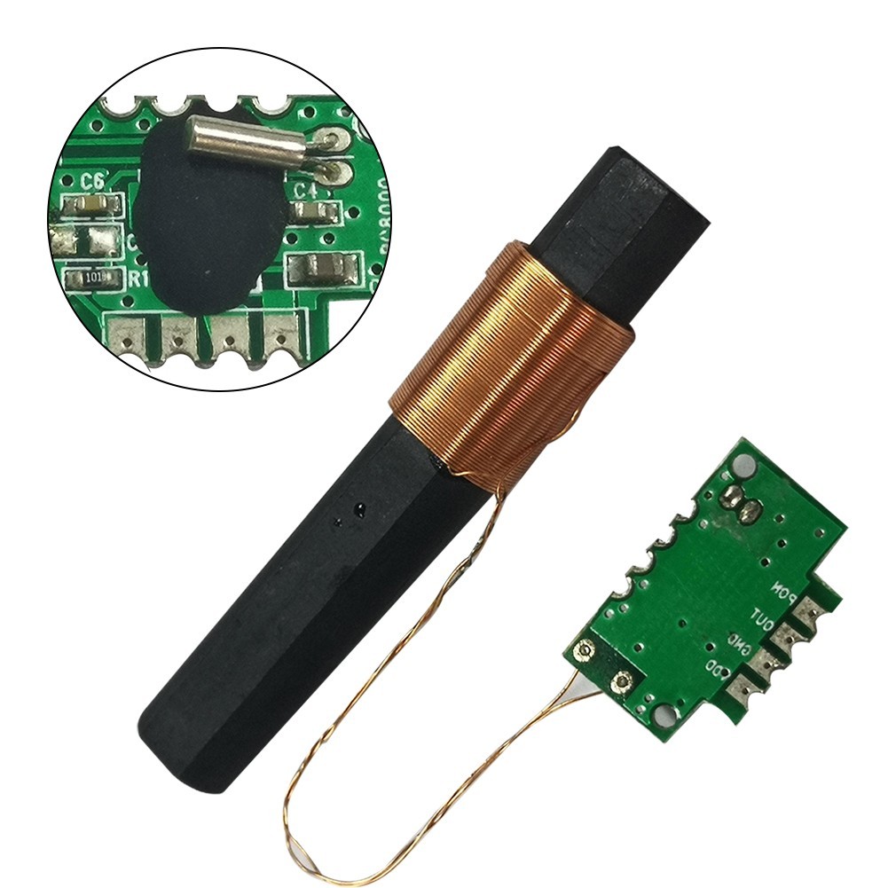DCF 77 Receiver Module Integrated Circuits Radio Time Module 60x10mm DCF77 Pin T