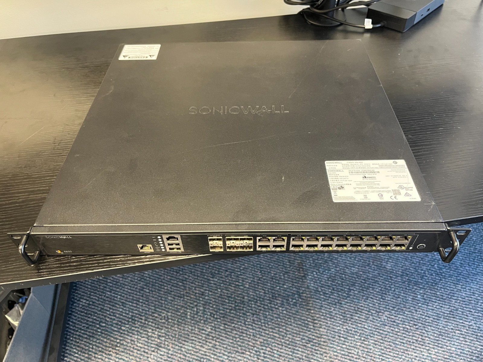 Used SonicWall NSA 4650 Firewall Security Appliance Tested Working