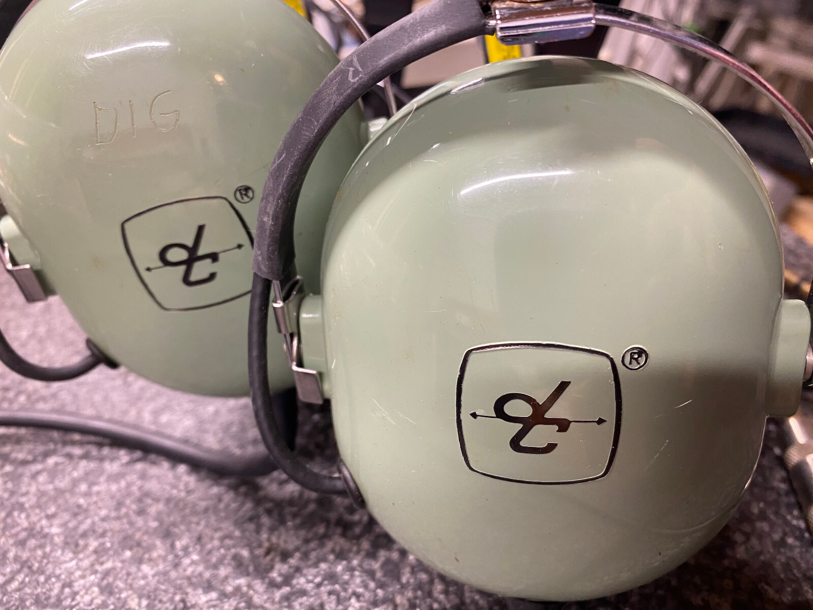David Clark Headsets with Microphone Model H5030 and Jack Plates