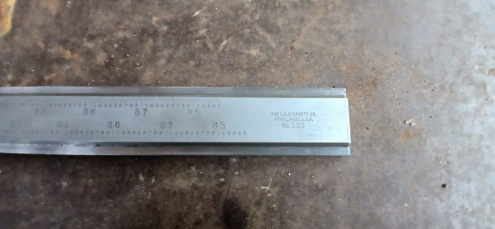 starret 38" vernier caliper