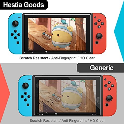 [3 Pack] Tempered Glass Screen Protector Compatible with Nintendo switch -