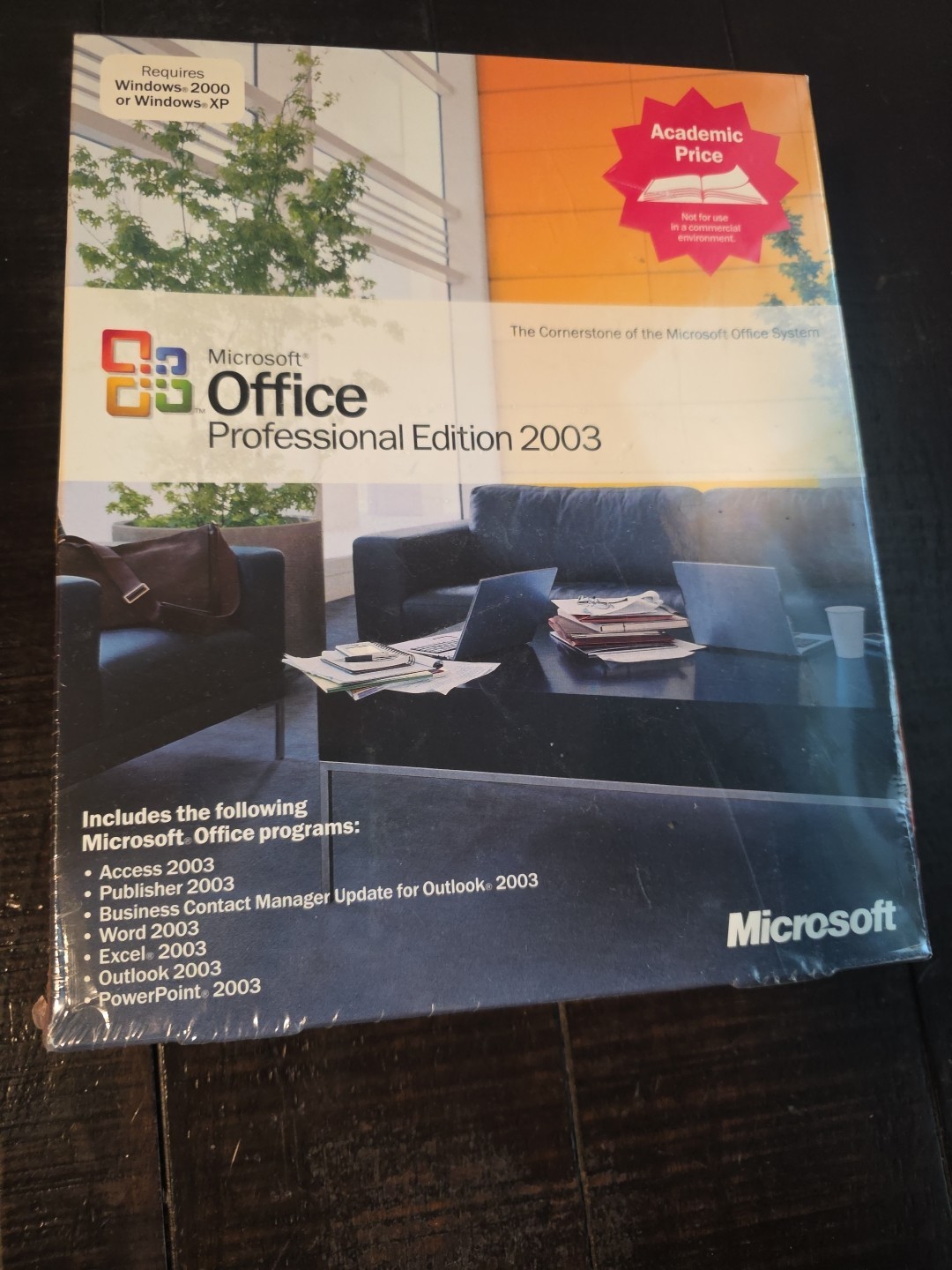 Microsoft Office Professional Edition 2003 Academic Version with License Key-B1B