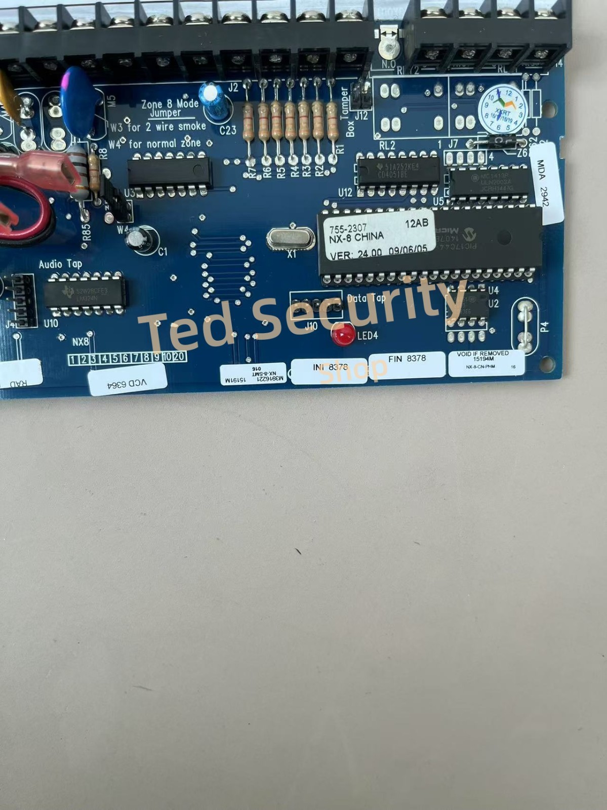 Interlogix GE NX-8 NetworX NX-8 Security Alarm System Panel Board Only