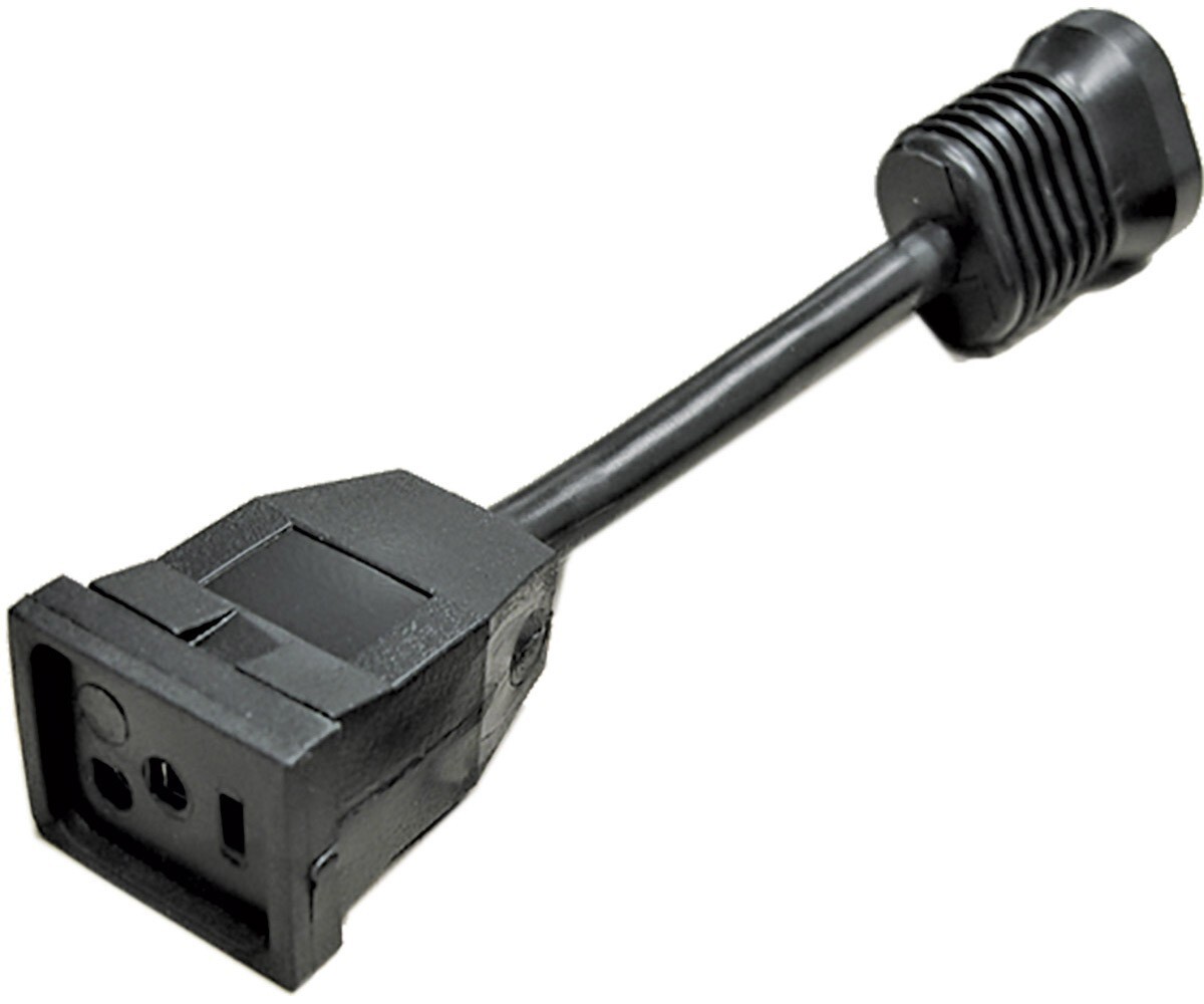 BAASR Adapter Cord Fixture Hydrofarm Ballast Receptacle Plug - 2 PACK