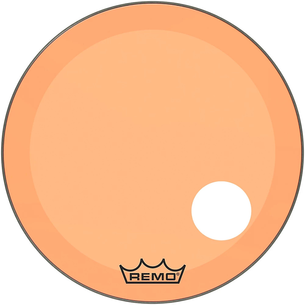 Remo Powerstroke P3 Colortone Orange Resonant Bass Drum Head 26 in.