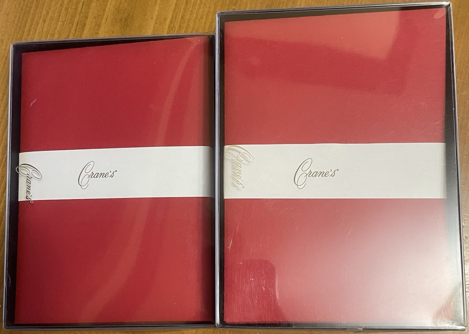 ✉️ Vintage Crane’s Stationery Bundle Coral Kid Finish & Thank You Notes 29ct.