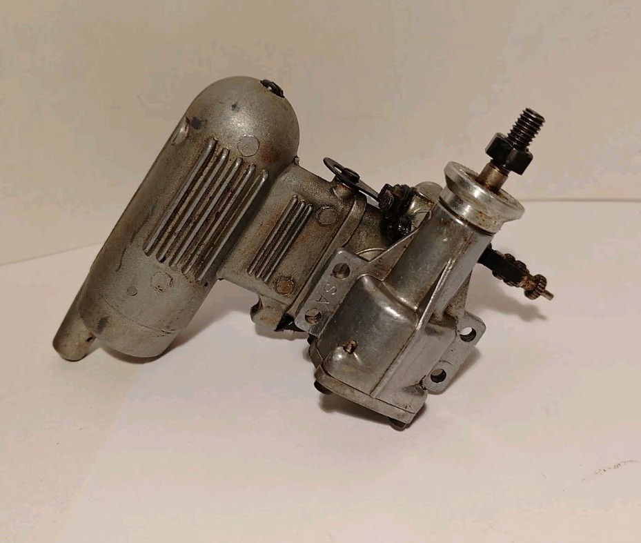 OS Max 10 FP R/C Glow/Nitro Engine With Muffler Model Airplane Motor