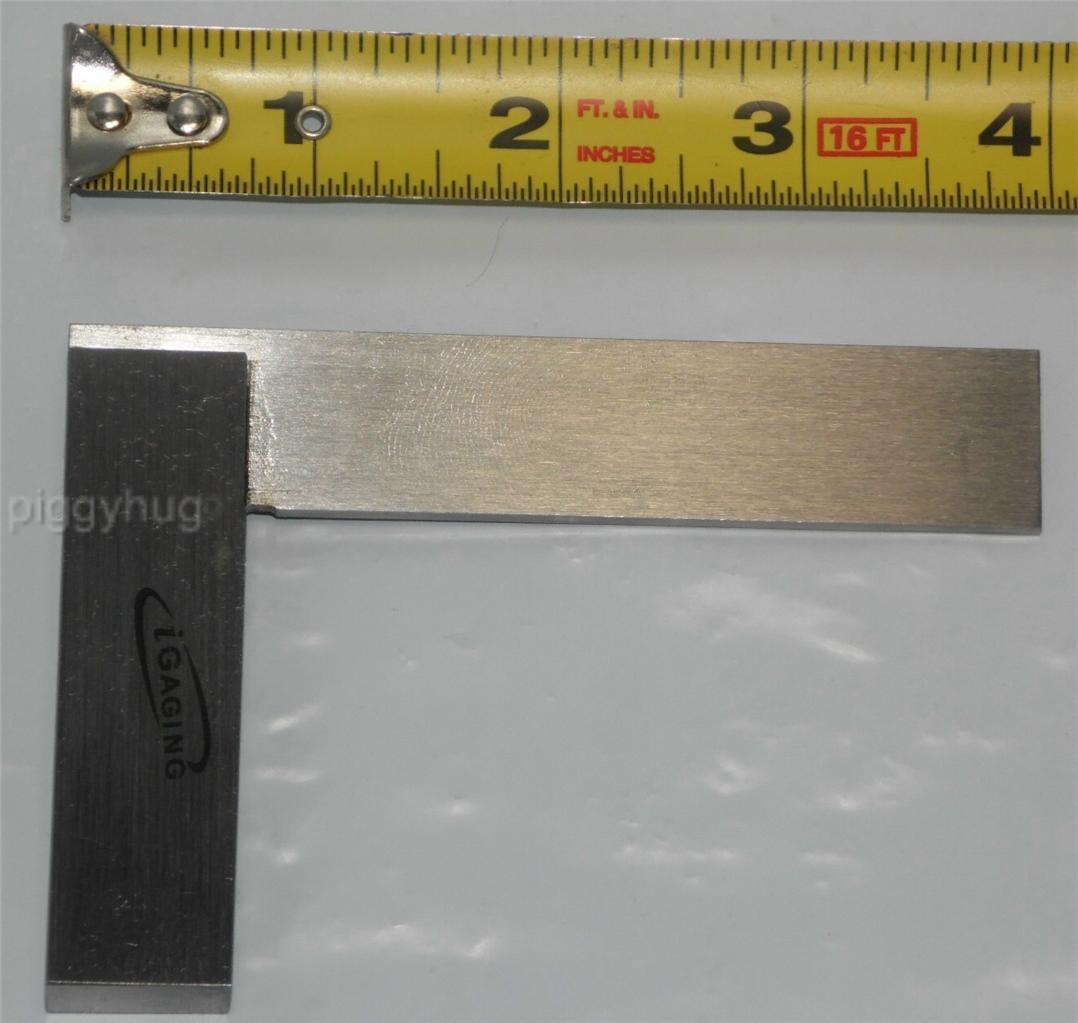 iGaging precision engineer / machinist square 4" right angle new