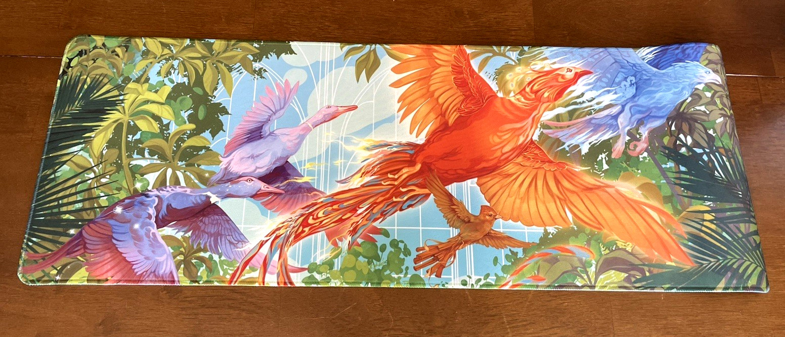 ILLUMICRATE Phoenix Keeper Desk / Mouse Mat Brand July 2024 New