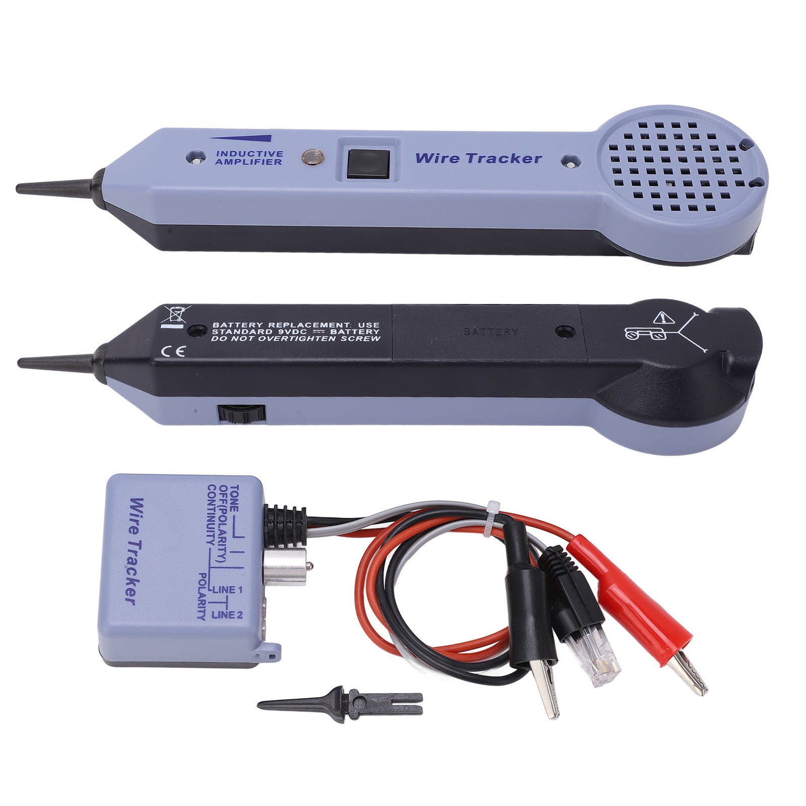 Network Cable Tracing Tester Kit Audio Adjustable Induction Amplifier Cable N