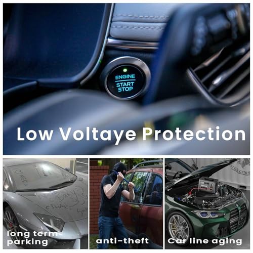 Kill Switch for Car 12V 240A Remote Battery Disconnect Switch with LED