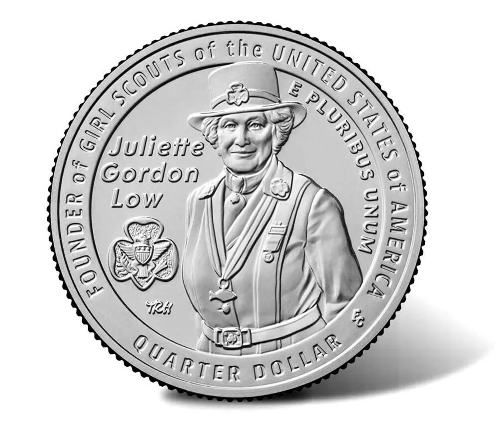 2025-D  American Women Quarter JULIETTE GORDON LOW ~ 1-Coin Founder Girl Scouts