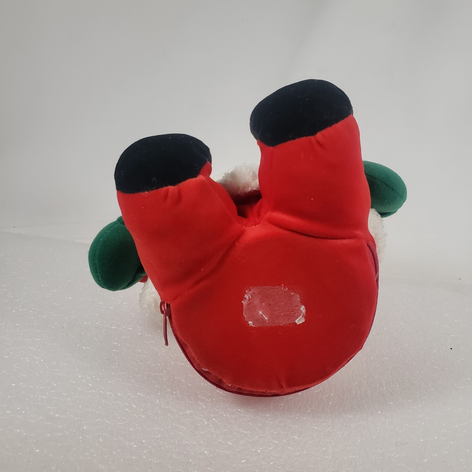 Christmas Santa Claus Singing Moving Plush (DOES NOT MOVE) Push Belly Decorative