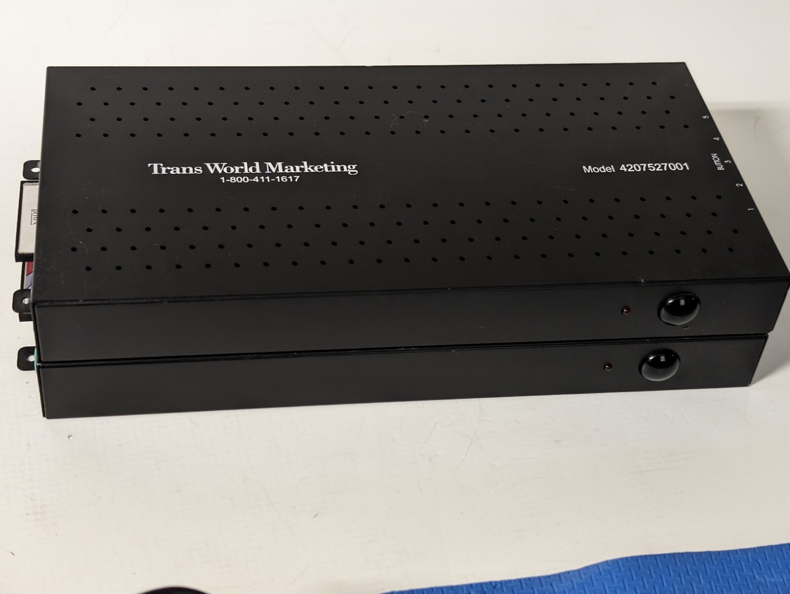 Lot Of 2 Trans World Marketing Retail Display Audio Video Sales Interactive Thin