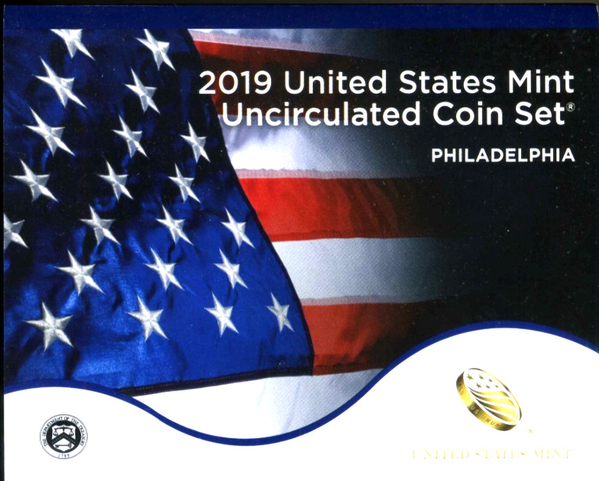 2019 P MINT SET U.S PHILIDELPIA Government Packaging OGP COIN #8927