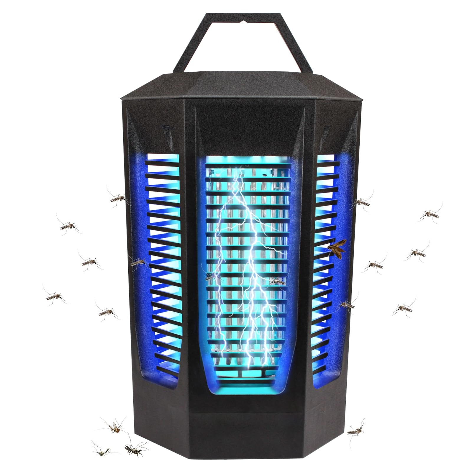 Bug Zapper Outdoor and Indoor, 4200V Electric Fly Trap for Mosquito, Gnat, Mo...