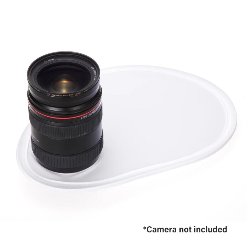 Folding Camera Flashes Diffuser Reflector 30cm For Enhances Portraits