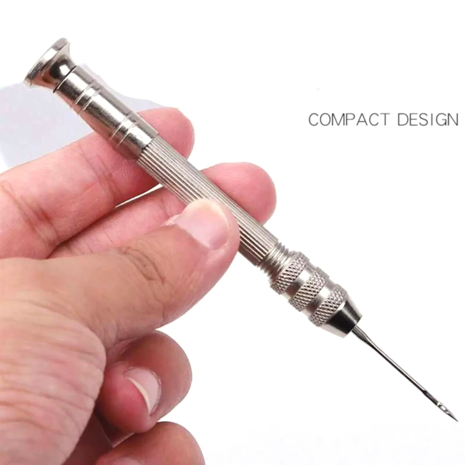 Leather Sewing Awl Set Shoes Repair Punch Stitching Needle Alloy+Copper New