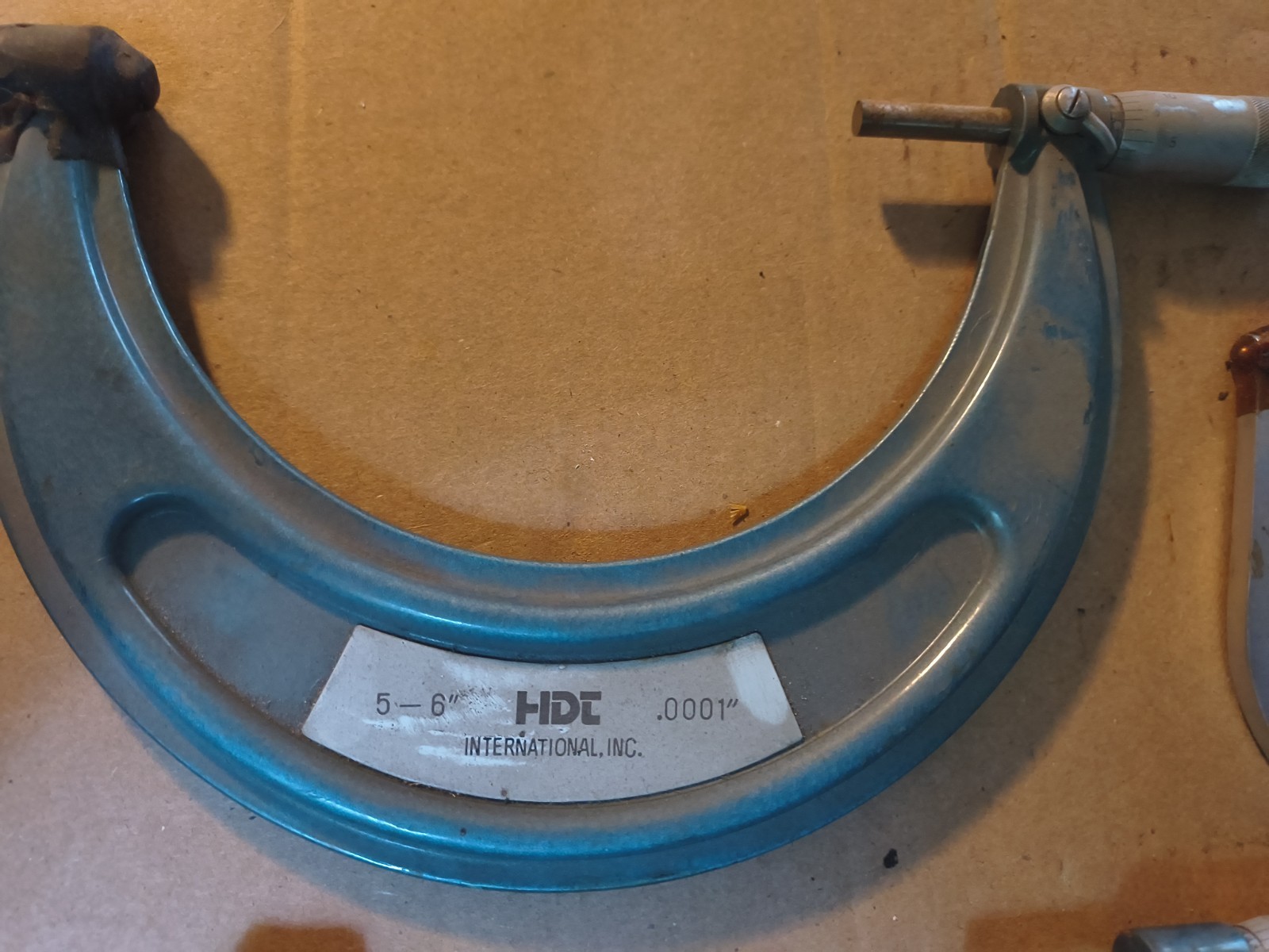 HDT International Outside Micrometer Set