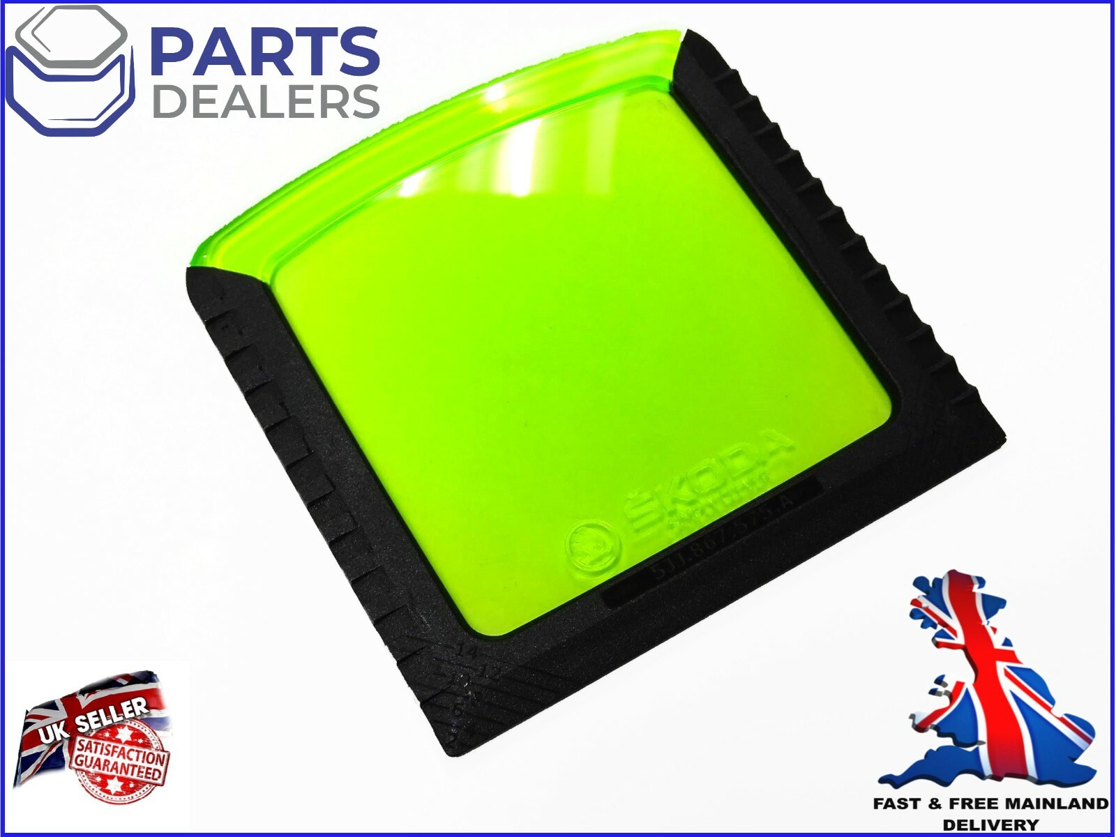 GENUINE SKODA ICE SCRAPER RIDGES WINDSCREEN FROST WINDOW SNOW DEICER FABIA KAMIQ