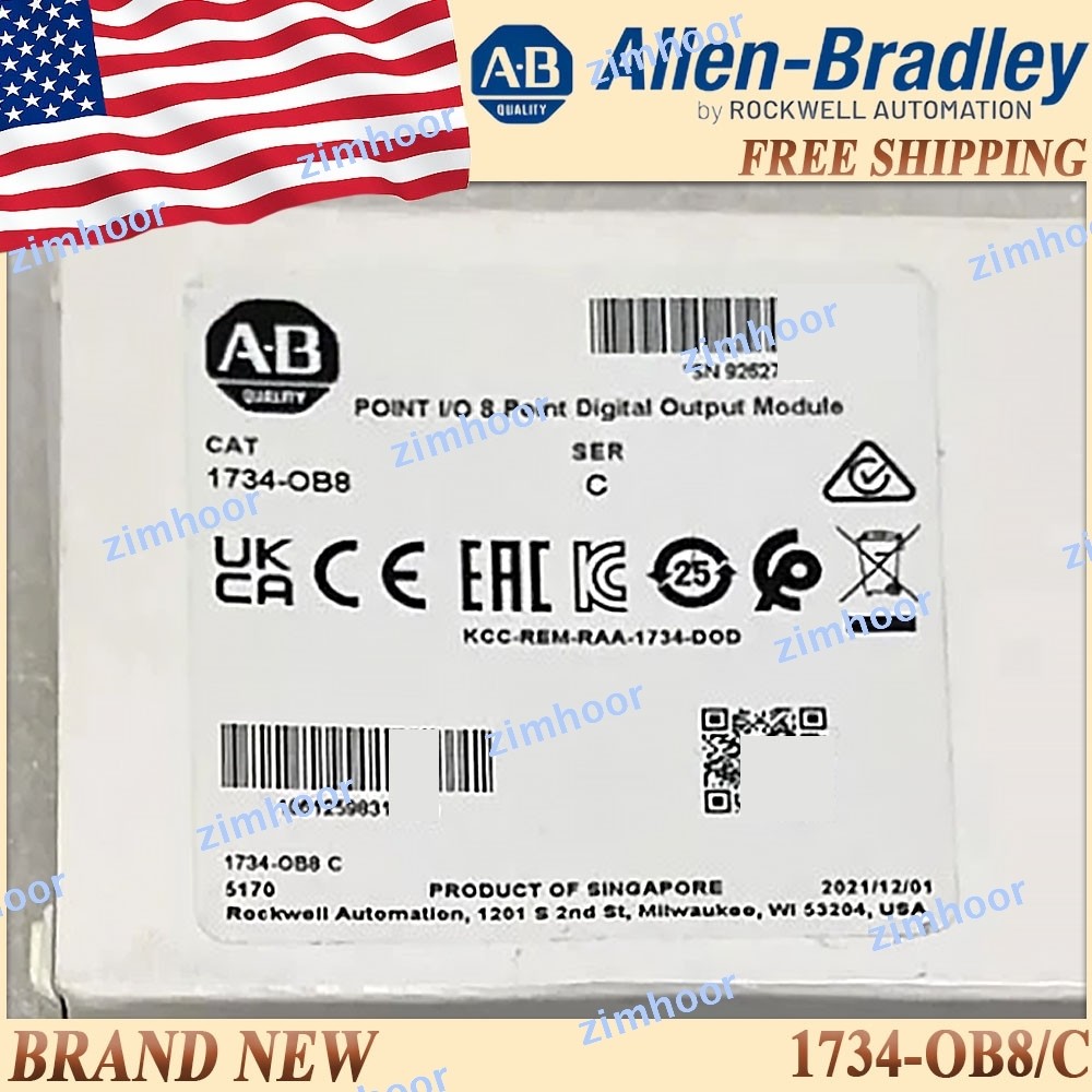New AB 1734-OB8 Point I/O Digital Output Module 1734-OB8 US Free Ship