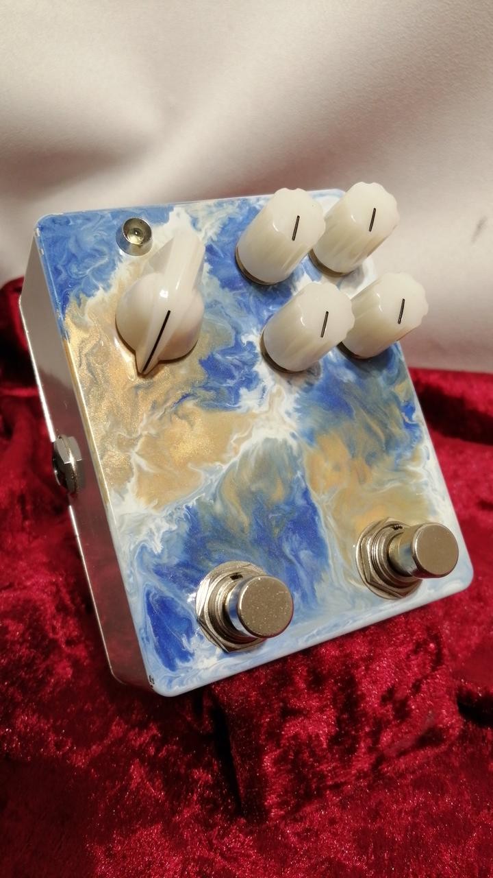 Leqtique SND x L' S5 MAT/PV 2-in-1 Dual Distortion Overdrive Pedal Used