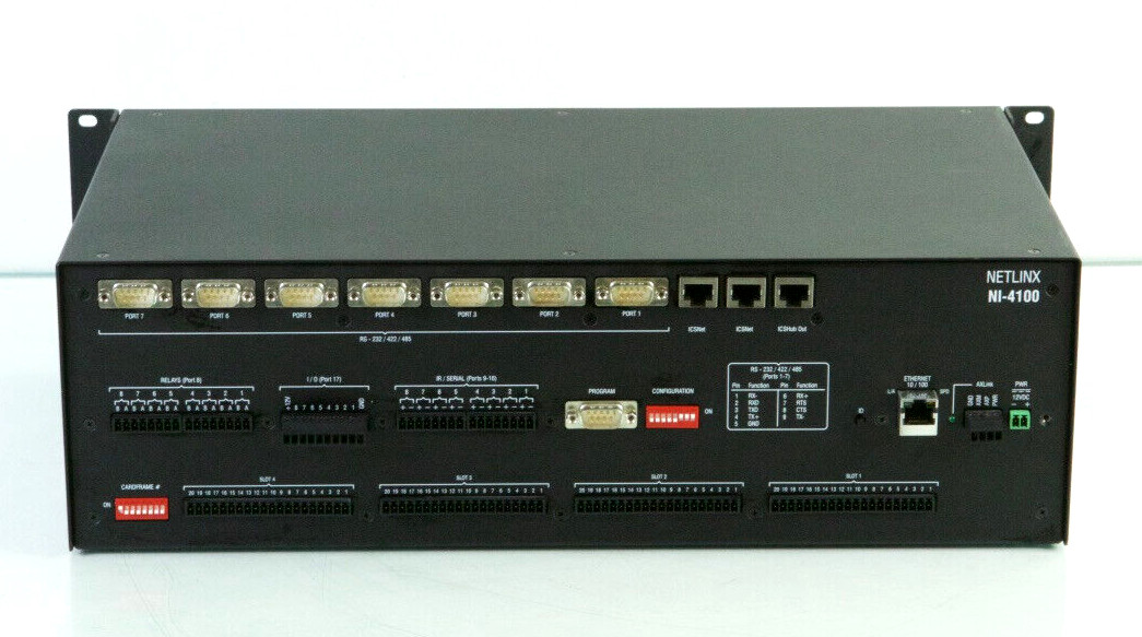 AMX LLC AMX LLC Fg2105-06 Ni-4100 Netlinx Integrated Controller n97