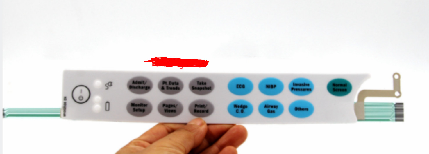 for NEW For GE B30 Monitor Membrane Keypad GE B30