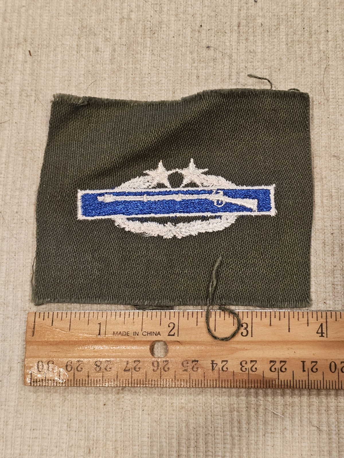 WWII Vietnam Era US Army 3rd Award CIB Combat Infantry Badge Patch L@@K!!!