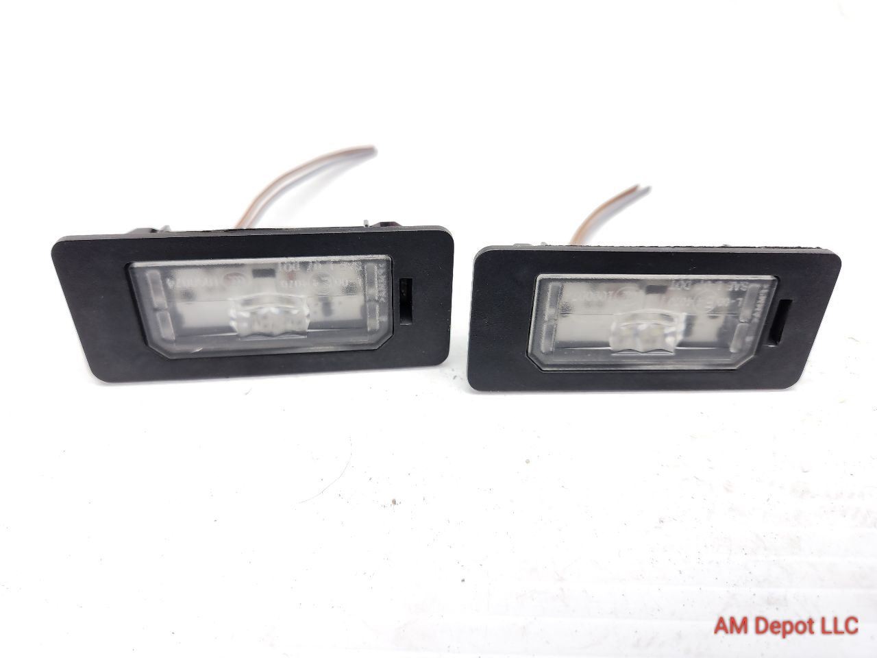 2009 BMW 135i 128i 335i E90 E82 E88 LED Rear License Plate Light Set 2pc 7193293