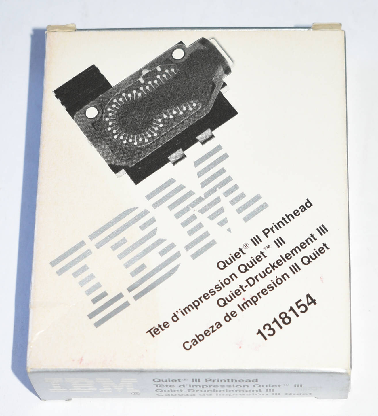 IBM Quiet III Printhead 1318154~New Old Stock~Never Used~Orig Box & Instructions