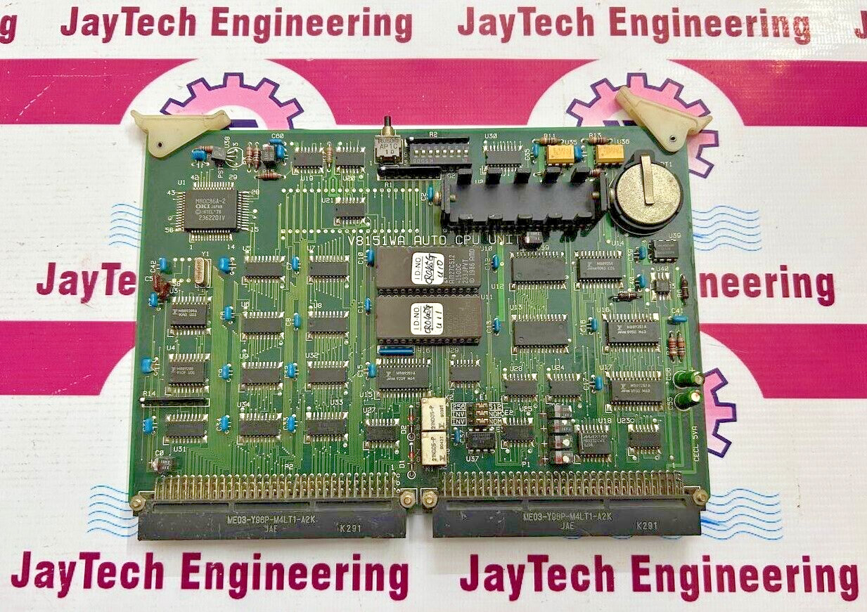 YOKOGAWA NAVITEC V8151WA AUTO CPU UNIT V8151XA-03 ME03-Y96P-M4LT1-A2K