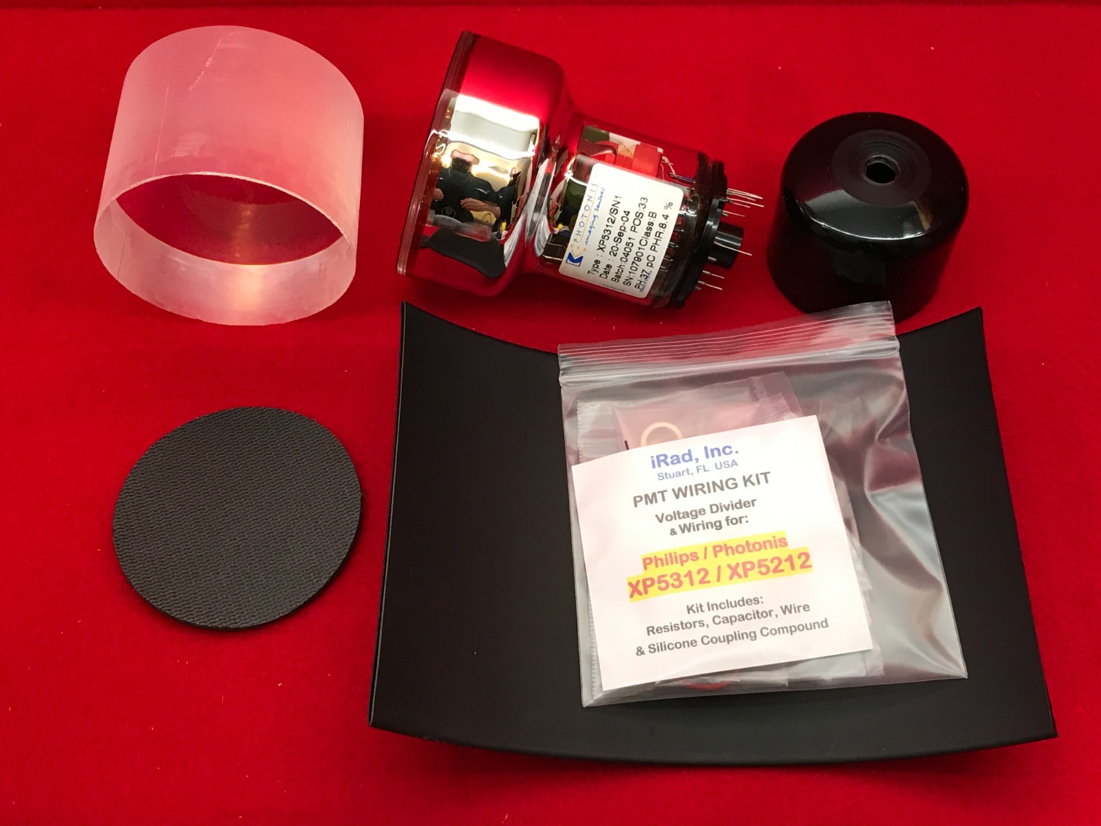 3" Scintillation Detector Kit - Includes most everything you need & instructions