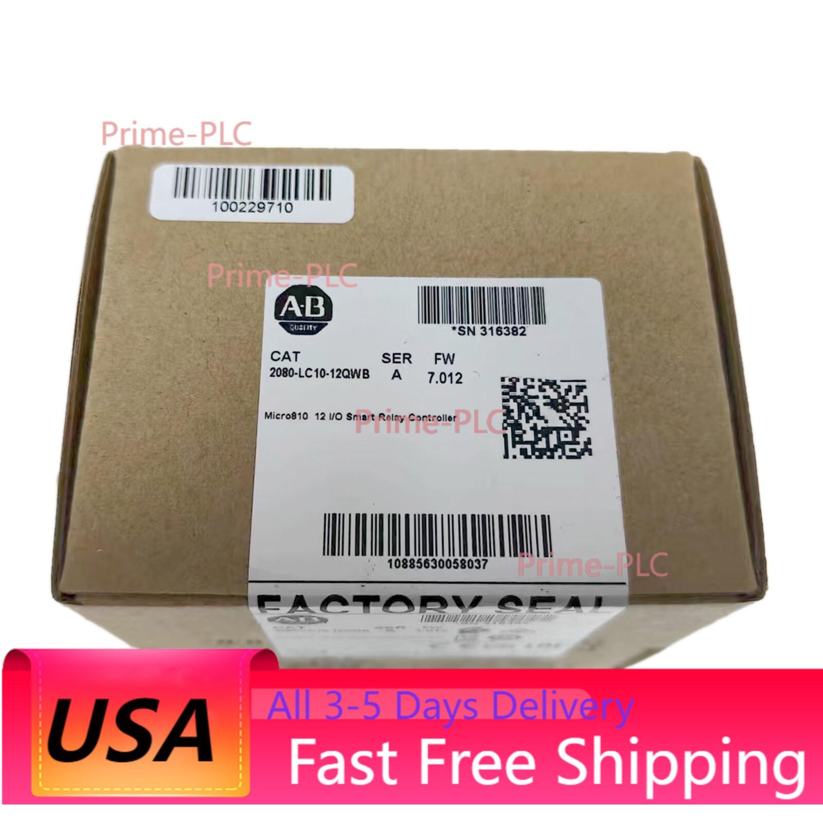 2080-LC10-12QWB Micro810 Controller 2080LC1012QWB Sealed in Box