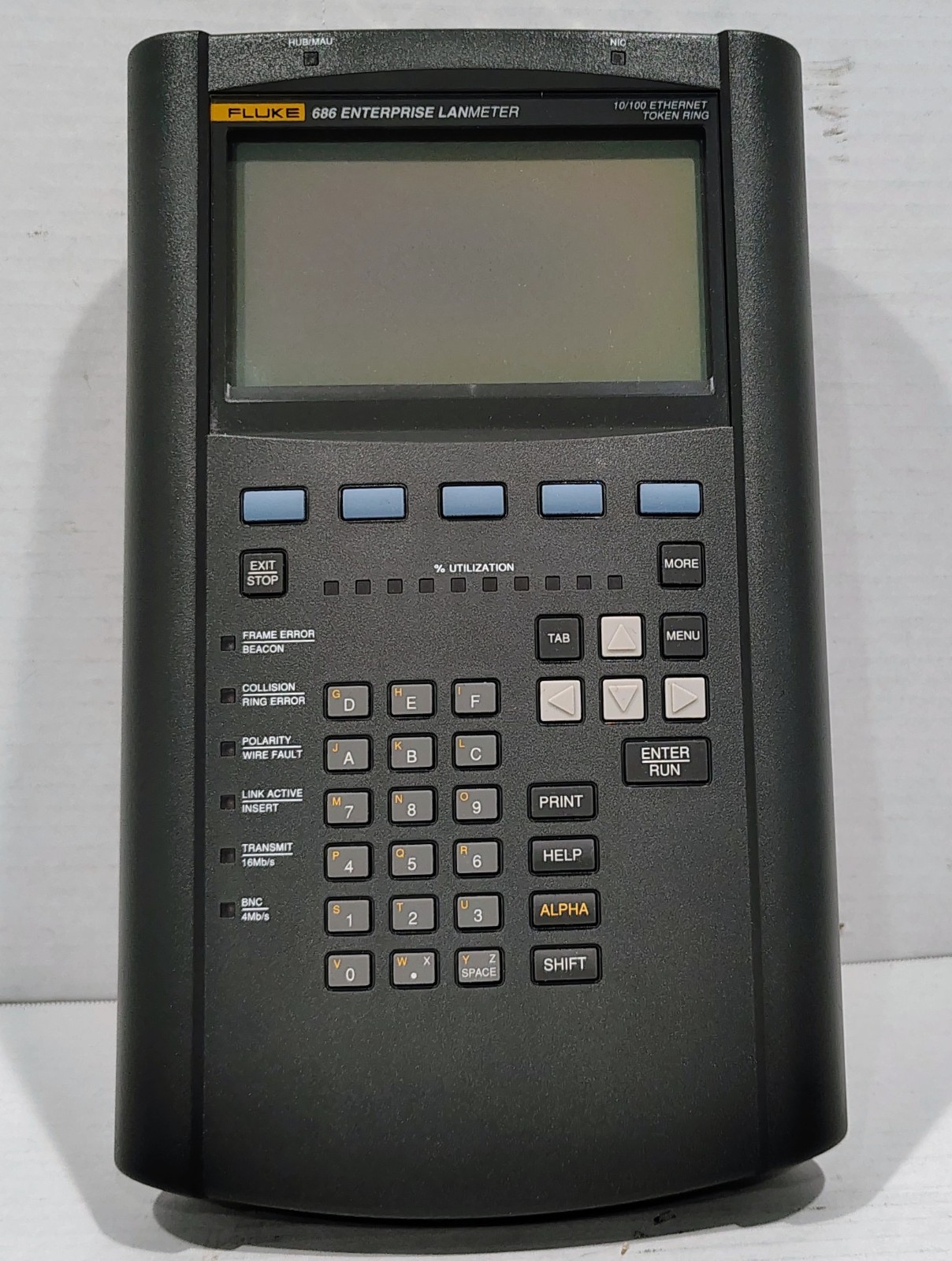 FLUKE 686 Enterprise LANMeter Handheld Network Diagnostic Tool 10/100 Ethernet