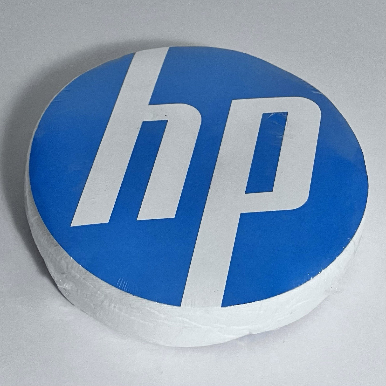 HP HEWLETT PACKARD Vacuum Packed WHITE T-SHIRT / Rare Promotional Item / Size XL
