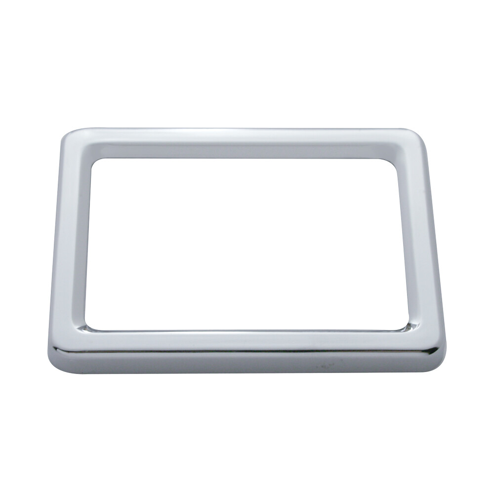 Center Dash Indicator Bezel for Kenworth Trucks - Chrome - Manual