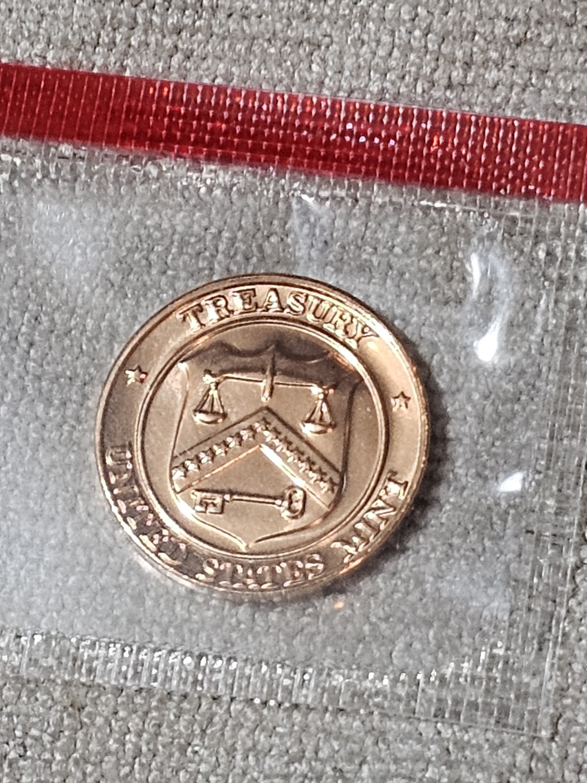 1999 Denver Mint "D" Token From Us Mint Set