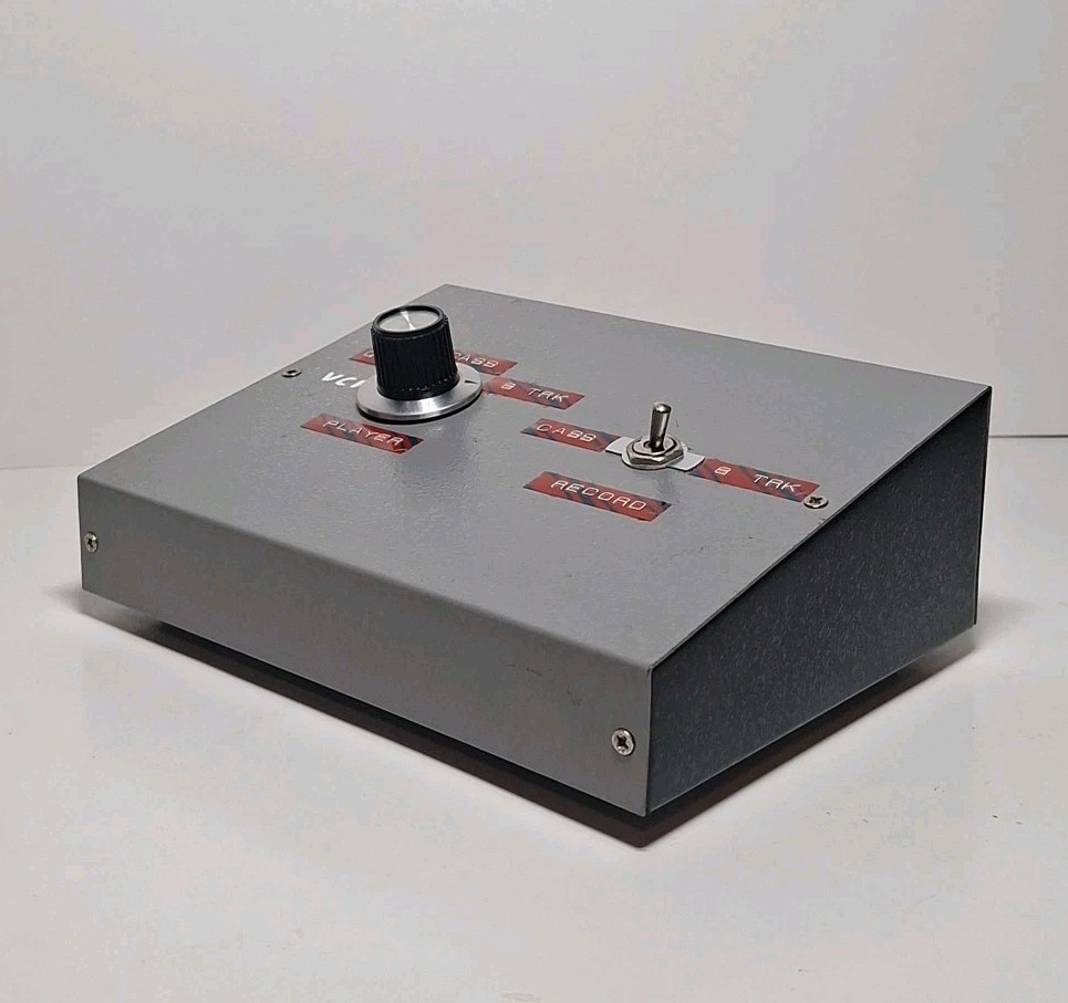 Handmade Stereo Audio Inputs Switch Box 1970's [4 In 1 Out & 2 In 1 Out] Tested