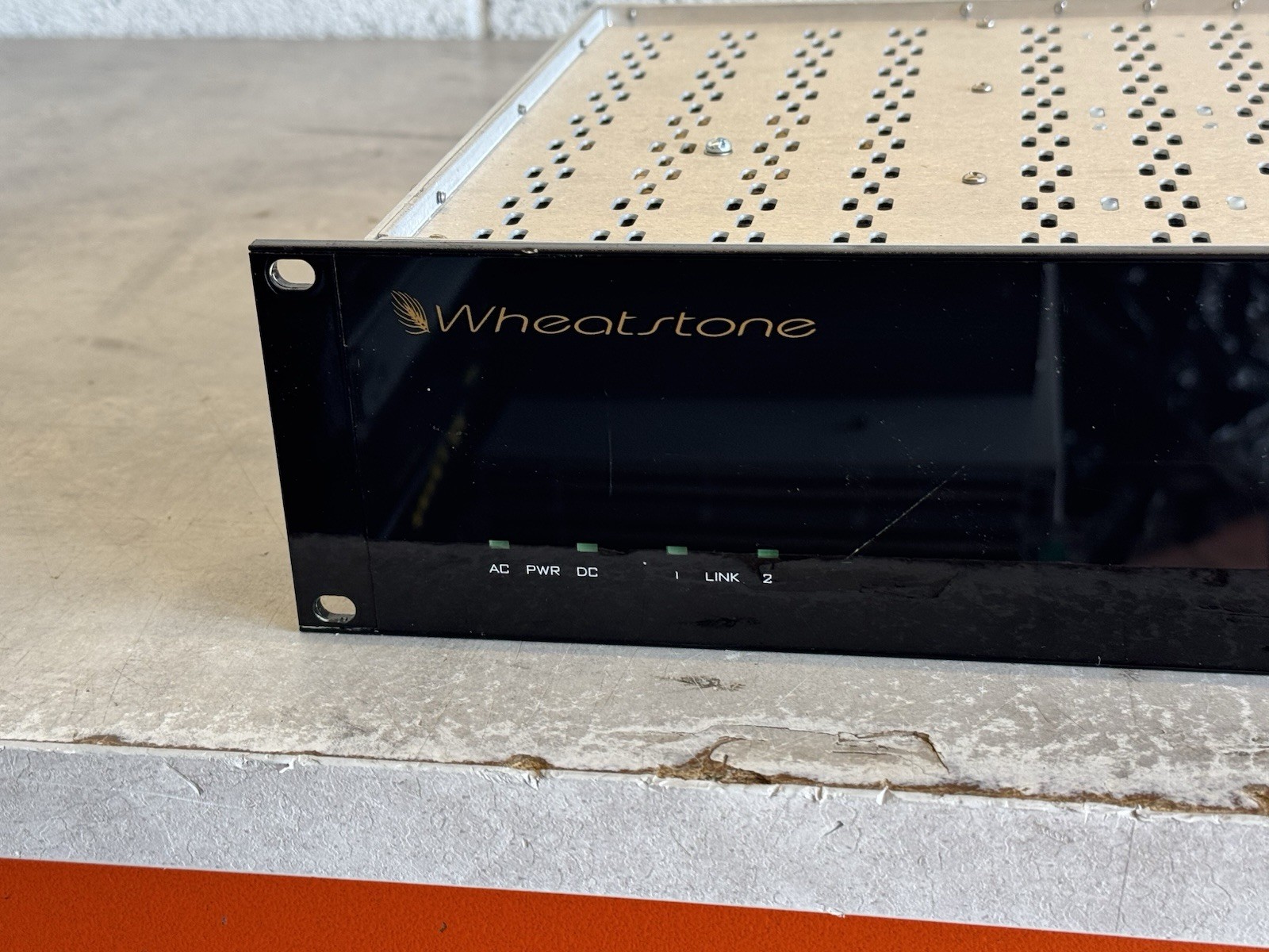 Wheatstone E Series Satellite Cage with Analog Input + Logic I/O Cards