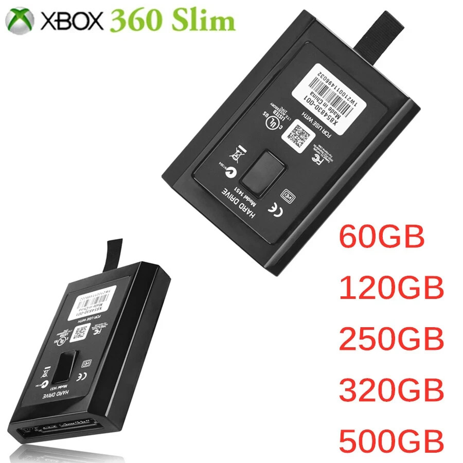 Internal Hard Drive HDD Xbox 360 Slim / E 60GB 120GB 250GB 320GB 500GB