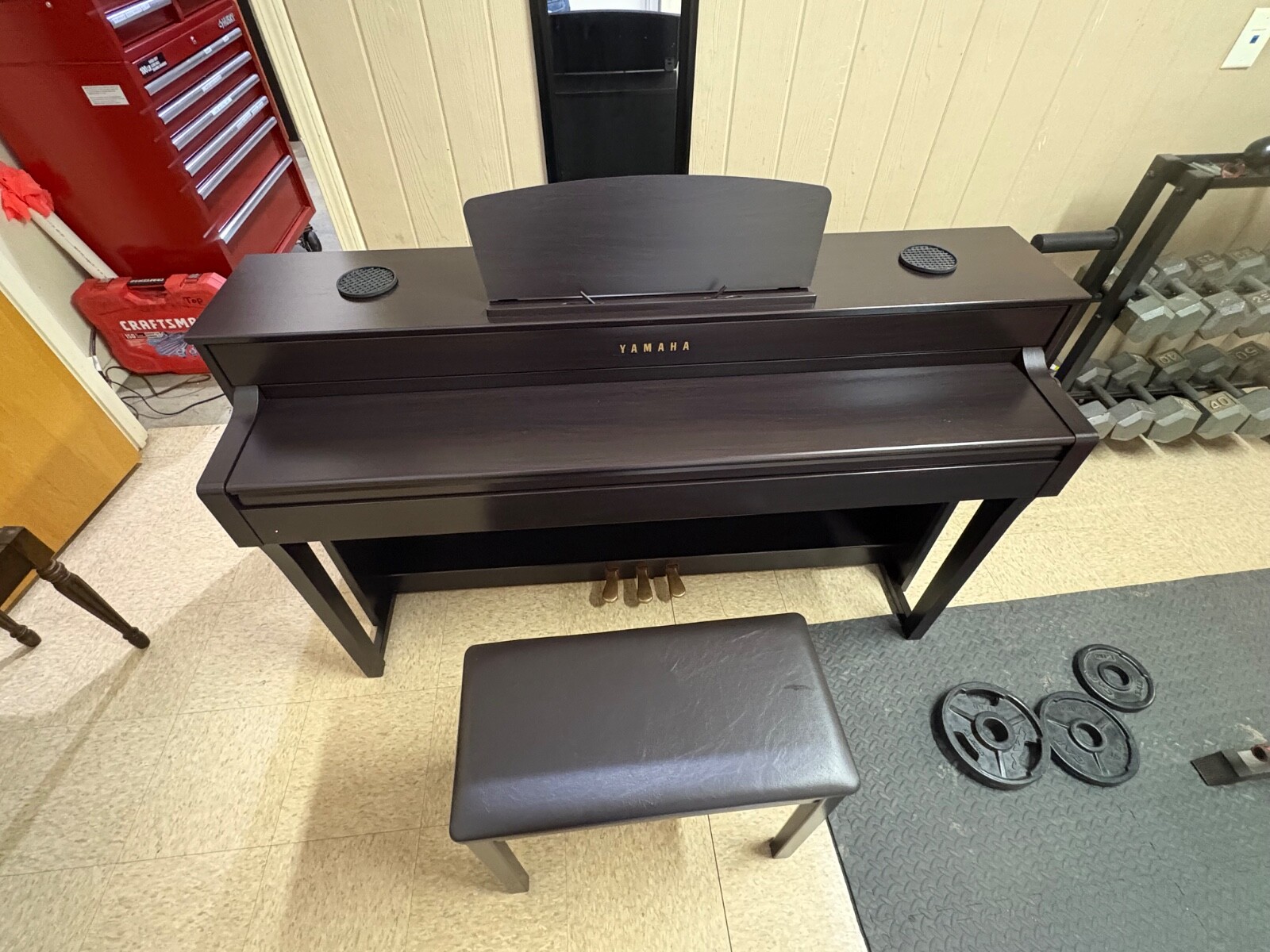 Yamaha Clavinova digital piano 88 keys used