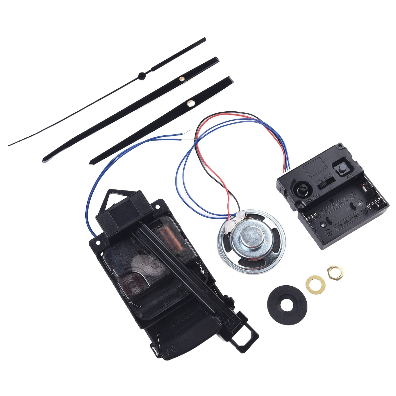 Battery Powered Quartz Pendulum Drive with Musical Chime Functionality