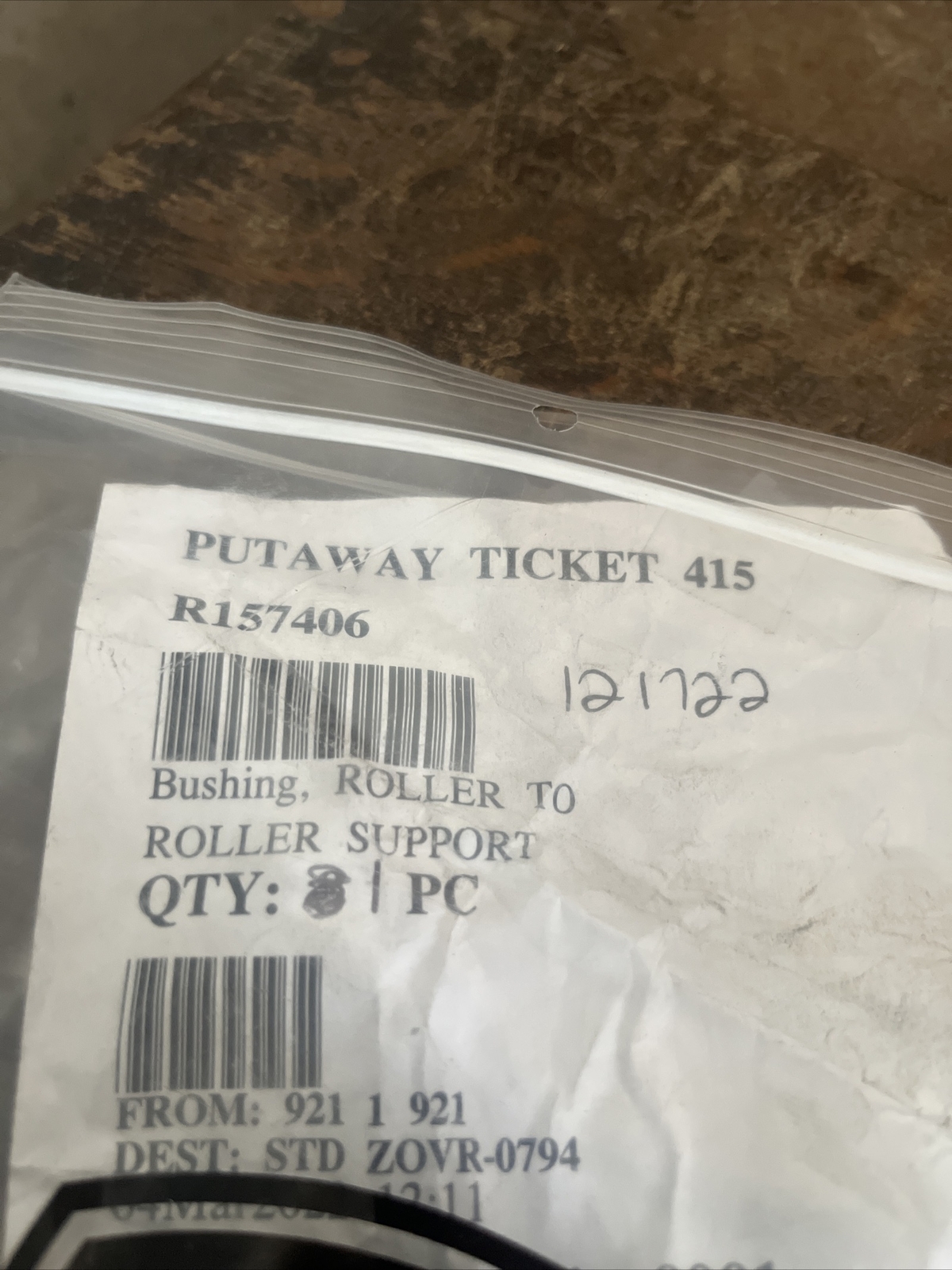 NOS John Deere OEM Roller Support Bushing R157406